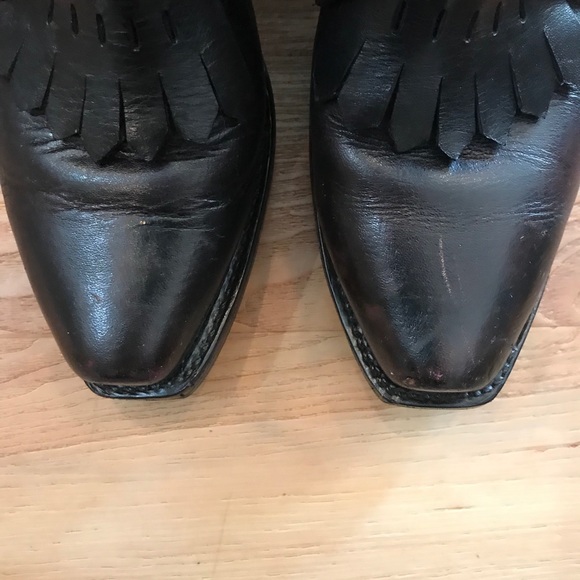 Stewert mfg co fine handmade boots leather cowgirl - Picture 2 of 8